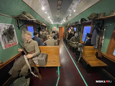 В Витебск прибыл уникальный передвижной музей «Поезд Победы» (фоторепортаж)
