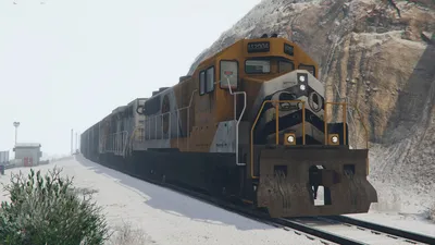 Гифка дня: поезд-призрак в Grand Theft Auto 5 | Канобу