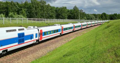 Поезд «Стриж» презентовали в Нижнем Новгороде (Фото)