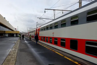 В Пензе презентовали двухэтажный фирменный поезд \"Сура\"
