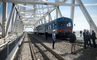 Тематический поезд «Крым. Новороссия. Россия» запустили на  Арбатско-Покровской линии метро