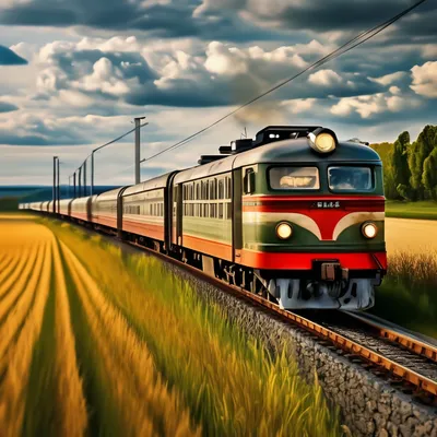 Это самый быстрый поезд в СССР. - YouTube