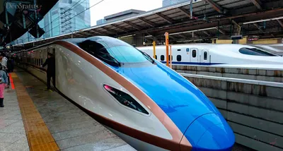 В Японии представили высокоскоростной поезд серии E8