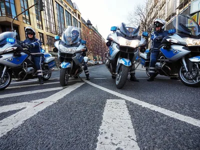 Ищете фото полицейских мотоциклов? Мы их бесплатно предоставляем!