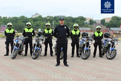 Погоня на дорогах: Фото полицейских мотоциклов в действии