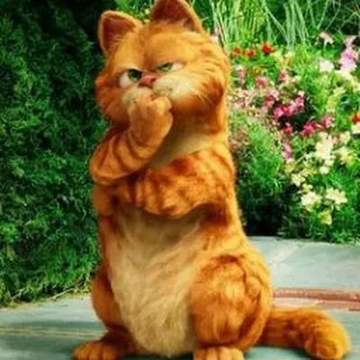 Рыжий кот Гарфилд в стиле тедди натюр – заказать на Ярмарке Мастеров –  LJ9HEBY | Мягкие игрушки, Тюмень