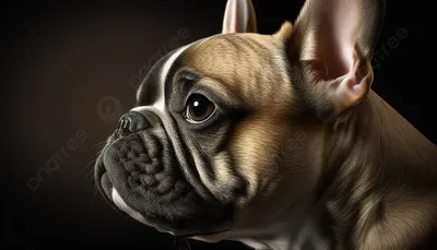 Собака порода французский бульдог,…» — создано в Шедевруме