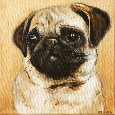 Картина собака Портрет собаки №947194 - купить в Украине на Crafta.ua