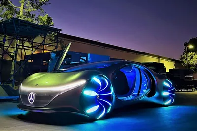 Mercedes привёз стильный концепт-кар к премьере «Аватара 2» - Чемпионат