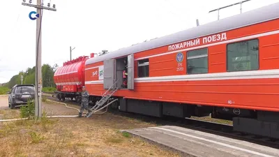 Пожарные поезда в Орловской области готовы к летнему пожароопасному периоду  2022 года