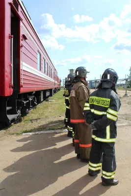 Новый пожарный поезд станции Карымская Забайкальской ж.д. заступил на  боевое дежурство