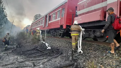Пожарные поезда Мангистау готовы выехать немедленно при необходимости -  Железнодорожник Казахстана