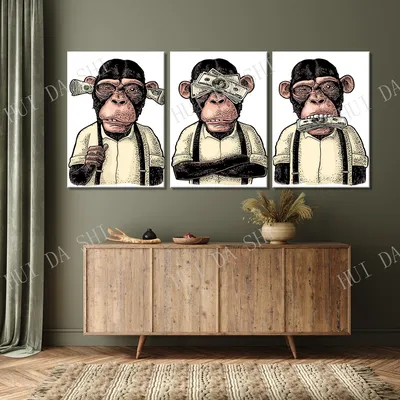 Прикольные слайд шоу обезьян: смешные мартышки и гориллы.