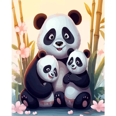 Panda. Панда. PNG. | Детеныш панды, Самые милые животные, Панда