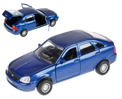 Купить металлическая модель инерционная Технопарк Lada Priora хэтчбек,  черная, 12 см, цены на Мегамаркет