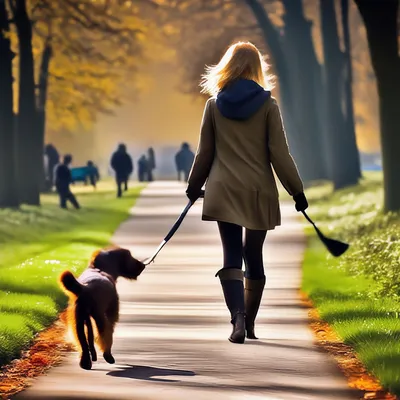 Как быстро утомить собаку на прогулке?