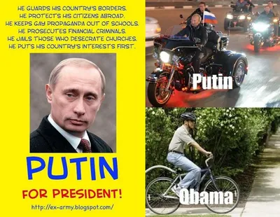 Фото на андроид: Путин в седле мощного мотоцикла!