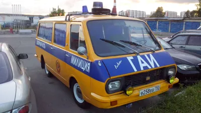 РАФ-2203 микроавтобус Маршрутное такси (синий) СССР/Россия