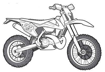 Картинка с мотоциклом в формате png