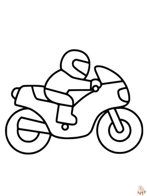 Картинка с мотоциклом в 2024 году