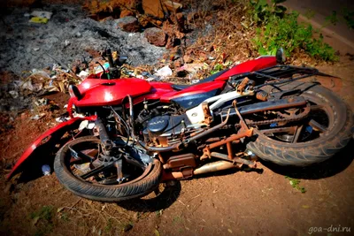 Мотоциклы и разрушение: фотоистория уничтожения скорости