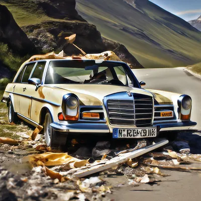 В Украине продают остатки разбитого Mercedes GLS за $25 000 (серьёзно?)