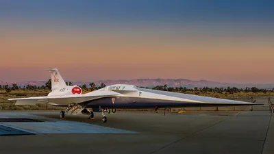 NASA представило уникальный сверхзвуковой самолет - фото - видео