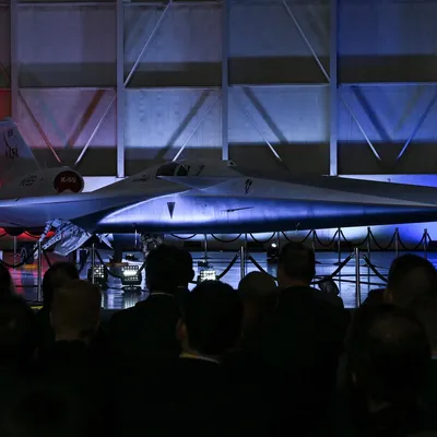 НАСА представило экспериментальный сверхзвуковой самолет X-59 - РИА  Новости, 13.01.2024