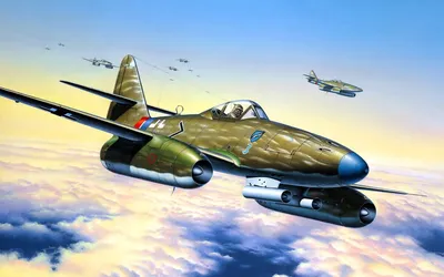 Ме-262: первый серийный боевой реактивный самолет | История войн и оружия |  Дзен