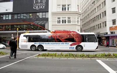 Реклама на борту автобуса: 10 фактов