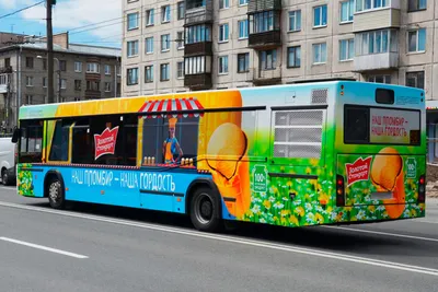 Размещение рекламы на автобусах в Сургуте | Реклама Север