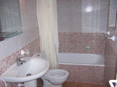Ремонт в ванной и туалете в доме Корабль в СПб