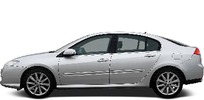 Renault Laguna 2007-2012 Dimensions Side View