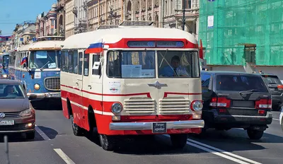 Ретро автобус ПАЗ-651из Борисова