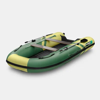 Гребная надувная лодка пвх шкипер 220 (зеленый) по отличной цене в  интернет-магазине Трофей