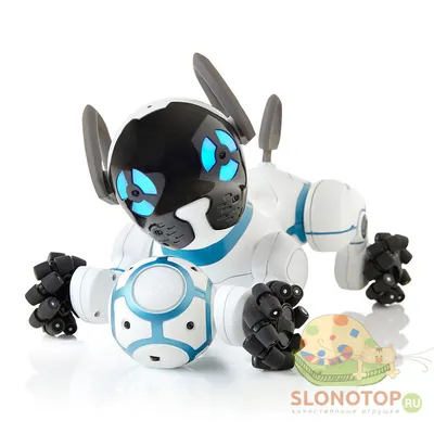 Робот-собака Чип - интерактивная игрушка на сайте slonotop.ru - Доставка в  надежной упаковке в любой регион