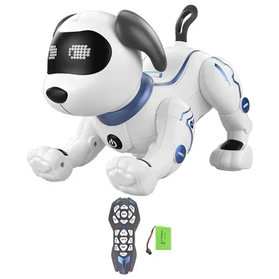 Игрушка-робот-собака с дистанционным управлением K16, с функциями пения,  танца и разговора - купить с доставкой по выгодным ценам в  интернет-магазине OZON (654013267)