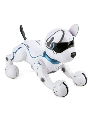 Распродажа Управляемая игрушка-робот собака на пульте для детей,  программируемый умный взаимодействующий трюковой робот-собака с функцией  касания, поет, танцует, ходит. Умная игрушка-робот собака на пульте для  детей, подарок для мальчика или девочки. -