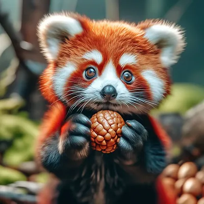 Фото красной панды, к которым так и хочется сделать надписи и превратить их  в мемы - YouLoveIt.ru