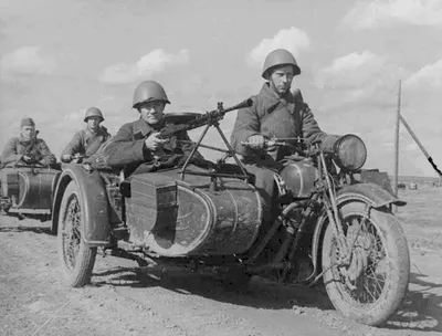 Живописные кадры Русских мотоциклов 