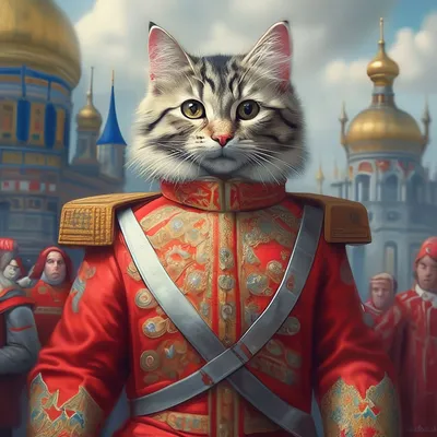 Шлёпа большой русский кот» — создано в Шедевруме