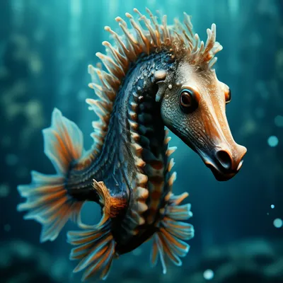 Рыба-конь» — создано в Шедевруме