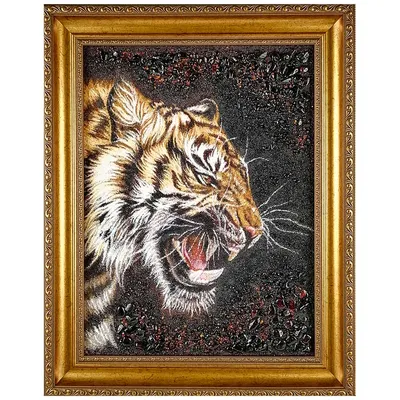 Иллюстрация рычащий тигр. Зов тигра. Stock Illustration | Adobe Stock