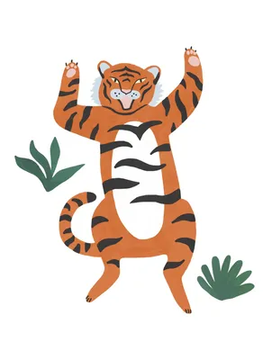 Купить игровая фигурка \"Рычащий тигр, 14 см\", цены на Мегамаркет