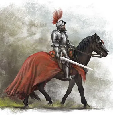 Рыцарь на коне фото 