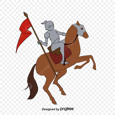Фигурное украшение Средневековый рыцарь на коне »Thecrazyfifties.es