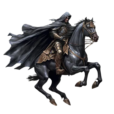 Сувенир из латуни Рыцарь на коне с булавой