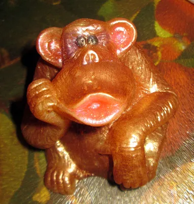 Маленькая рыжая обезьяна, 4к качество» — создано в Шедевруме