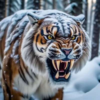 Силиконовый молд Саблезубый тигр – купить в интернет-магазине, цена, заказ  online
