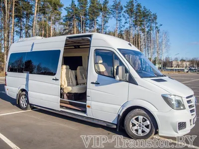Аренда микроавтобуса Mercedes Sprinter Business Class VIP салон с водителем  в Москве